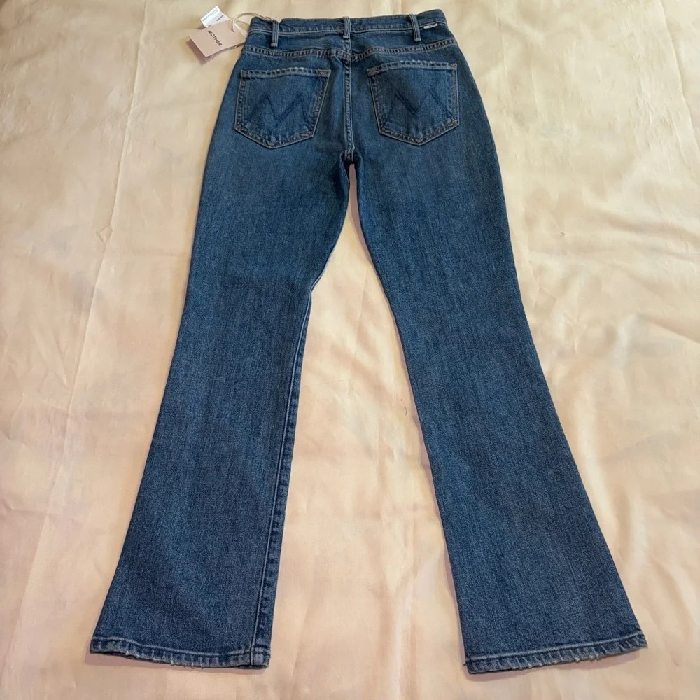 NEW! MOTHER- The Hustler Ankle in Bending The Rules Size 26 Crop Jeans